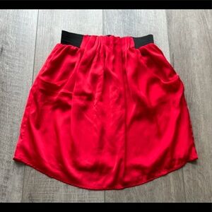 Francesca's Skirt in Red Size Medium
